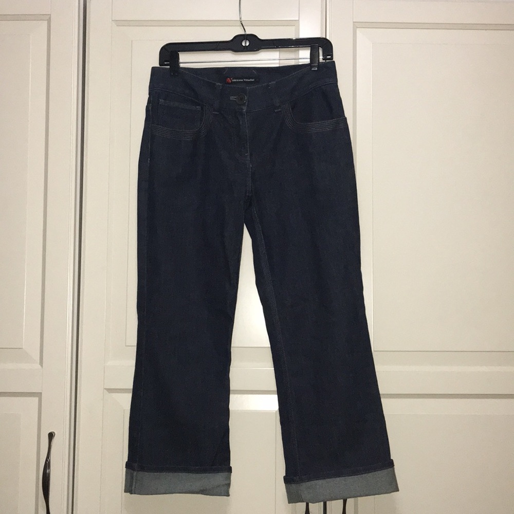 Adrienne Vittadini AV denim capris